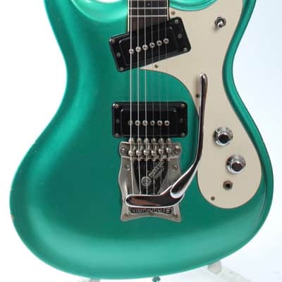 2000s Mosrite The Ventures Mark 1 green metallic image 1