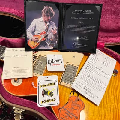Gibson Custom Joe Walsh Les Paul Standard 2013 - Tangerine Burst VOS image 12