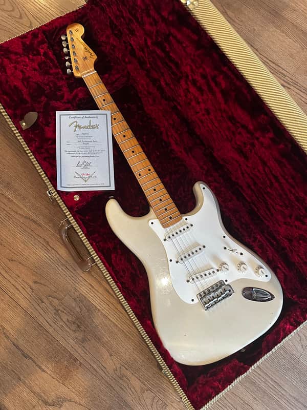 2002 Fender Custom Shop 1956 Stratocaster Relic - Desert Sand image 1