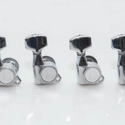 Original 80's Ibanez Smooth Tuner II inline tuners Chrome image 1