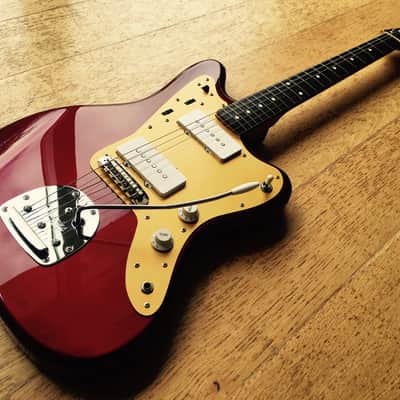 Fender Jazzmaster 1966 Reissue MIJ JD-Serial 2015 Old Candy Apple Red image 12