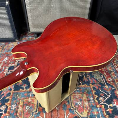 Yamaha SA700 Semi Hollowbody ES335 Type Persimmon Red 1979 image 16