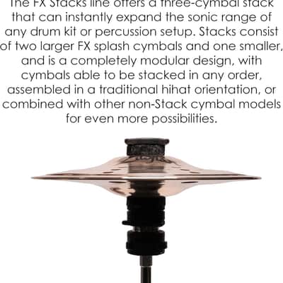 Zildjian FXSTK8 8" FX Stack Cymbal image 5