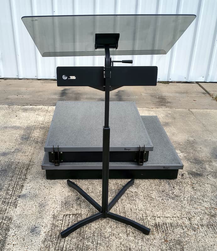 Wenger Conductor's Double Podium w/ adjustable height director's stand - $2051.00 LIST