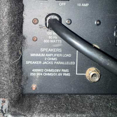 Peavey Mark VI Bass Head 1980’s image 5