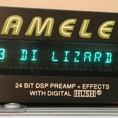 Rocktron Chameleon guitar preamp/multi-effects rack unit. "The Lizard!" image 2