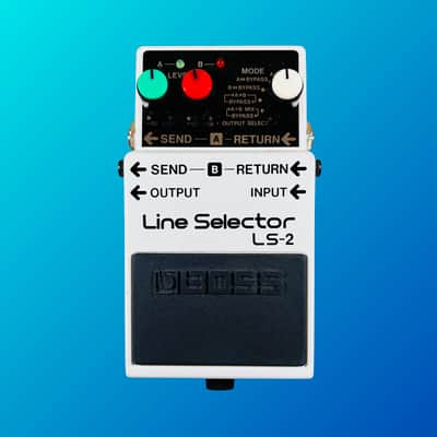 ギター BOSS LS-2 Line Selector Blue inc. mod ギター BOSS LS-2 Line Selector Blue inc. mod BOSS LS-2 ライン