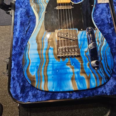 Fender FSR Swirl Telecaster 2013 - Blue Swirl image 2