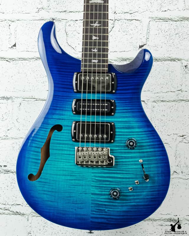 PRS SE Special Semi-Hollow Lake Blue w/ bag (#8763) image 1