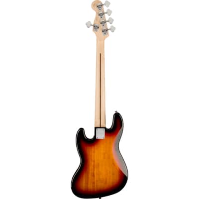 Squier Affinity Series Jazz Bass V LRL (3-Colour Sunburst) - 5-String Electric Bass image 2
