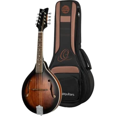 Ortega RMA30-WB-L Left-Handed A-Style Mandolin, Solid Spruce Top, Mahogany Back & Sides image 8