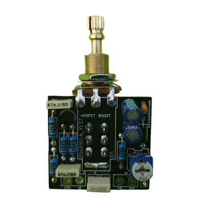 Boffin FX Push Push Boost V2 Electric Guitar Onboard Effect Preamp +20 dB Gain 9V Battery Upgrade Component image 2