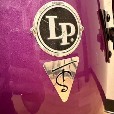 ~NEW!~ LP Latin Percussion LP522X-TS Tony Succar Signature New Zealand Pine 11" Quinto in Rainbow Lacquer with Black Nickel Hardware & Black Skyn Heads image 7
