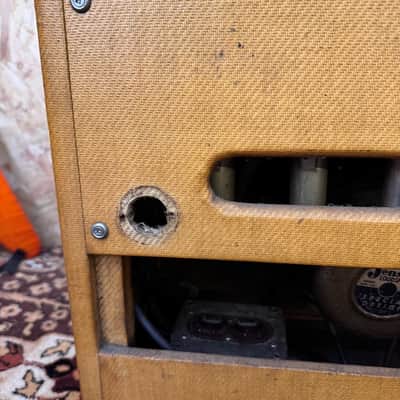 Vintage 1959 Gibson Tweed Explorer GA18T USA 1x12 Amplifier Combo *1950s* image 13