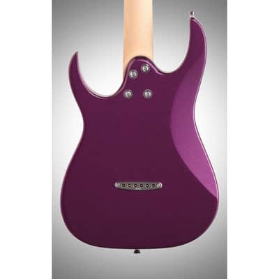 Ibanez GRGM21 GiO Mikro Electric Guitar, Metallic Purple image 8