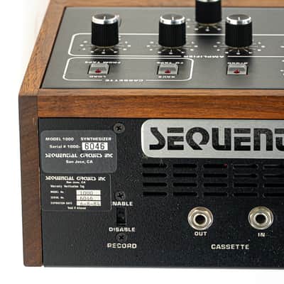 1983 Sequential Circuits Prophet-5 | Rev 3.2 | Model 1000 Synthesizer/Keyboard image 8
