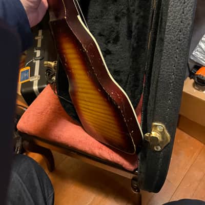 Kamico Vintage lap steel guitar 50s - Sunburst image 12