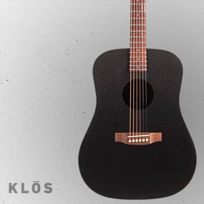 Refurbished KLOS Hybrid Dreadnought Guitar - Acoustic image 1