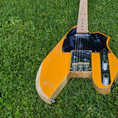 Telecaster Style Douglas USA Electric Guitar, Fender USA Pickups and Saddles, Partscaster image 6