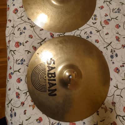 Sabian 14" AAX Stage Hi-Hat Cymbals (Pair) 2002 - 2018 - Brilliant image 1