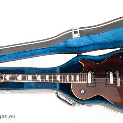 Vintage 70's Ibanez/Greco LP Blue Plush interior Hardcase image 3