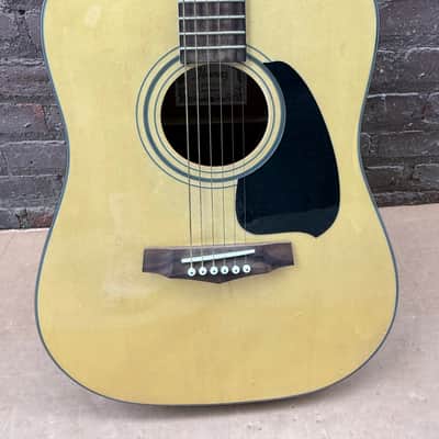 Ibanez PF400-NT-14-01 Dreadnought Acoustic Guitar w/ Hardshell Case, Strap & Extras - Natural image 3