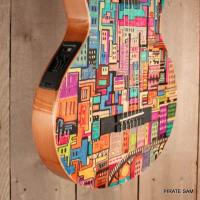 WASHBURN Festival  CUSTOM ART Guitar - EACT42S Classical Thinline image 7