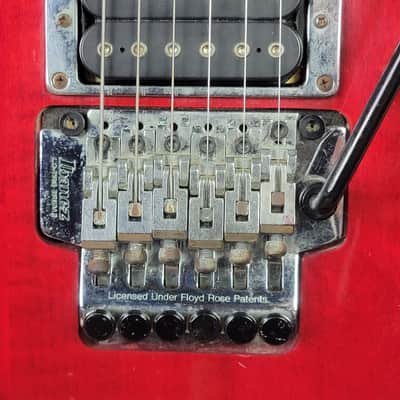 1998 Ibanez JS100 - Transparent Red image 15
