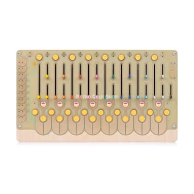 Landscape Noon 8-Voice Passive Analog Drum Machine Synthesizer Yellow image 1