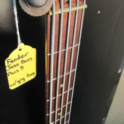 Fender Jazz Bass Plus 5 w/brass nut - Blue Pearl Burst image 4