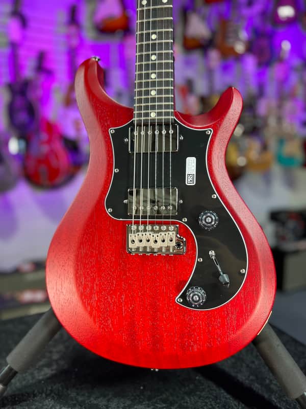 PRS S2 Standard 24 Electric Guitar - Satin Vintage Cherry *FREE PLEK WITH PURCHASE* 738