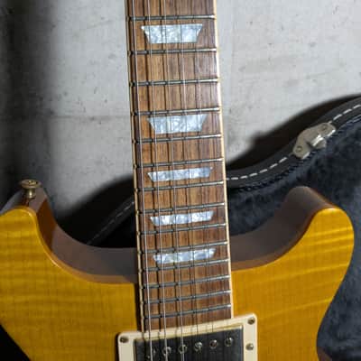 Gibson Les Paul Standard Double Cutaway Plus 2001 - 2006 - Trans Amber image 4