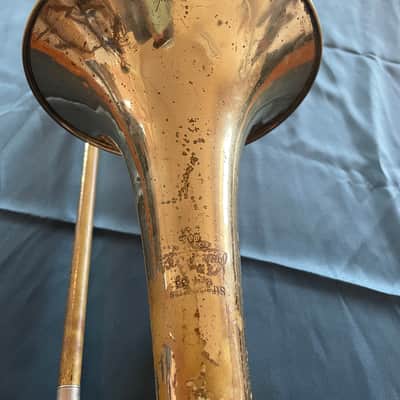 Bach Stradivarius Model 36 F-Attachment Trigger Trombone w/ Case – Smooth Slides – Elkhart US - Mid 1960s image 11
