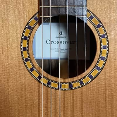 Admira Crossover Cedar/Mahogany Natural Highgloss 4/4 Classic Guitar image 4