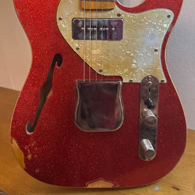 2003 Fender Custom Shop 52 Thinline HEAVY RELIC (ONE OFF) Ser. No. R14507 image 2