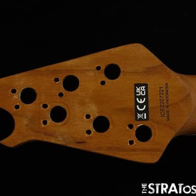 Eddie Van Halen EVH Wolfgang Standard NECK Compound Upgrades, Parts Baked Maple image 6