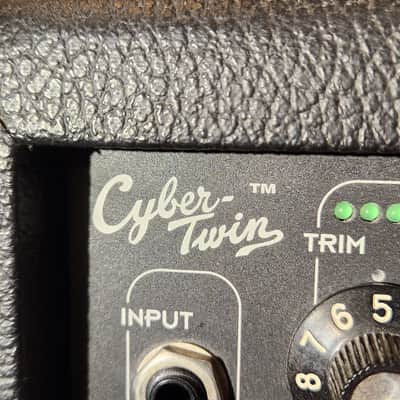 Fender Cyber-Twin x 65-Watt 2x12" Modeling Guitar Combo w/ Footswitch image 3