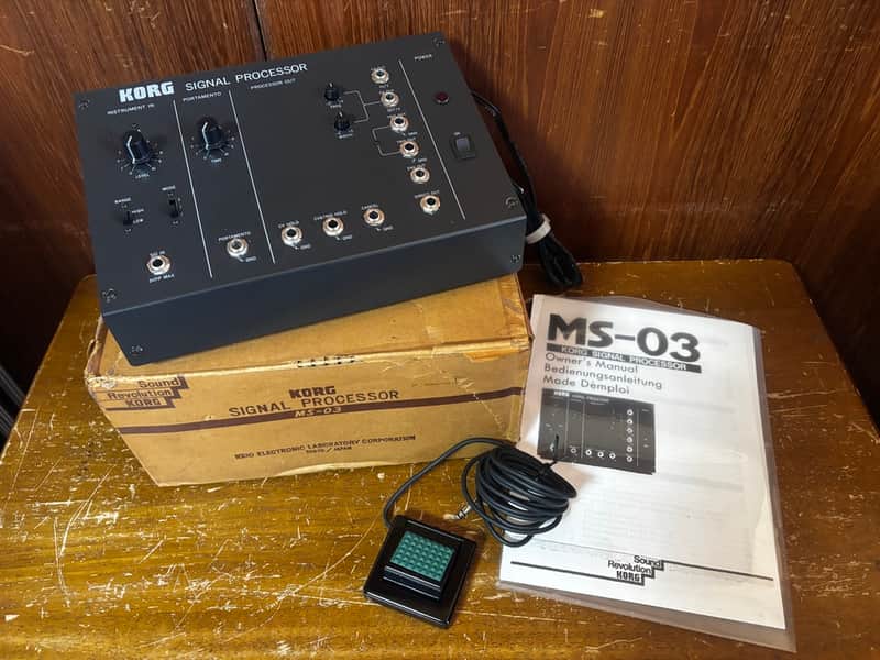 KORG MS-03 SIGNAL PROCESSOR MS-Series w/ box image 1