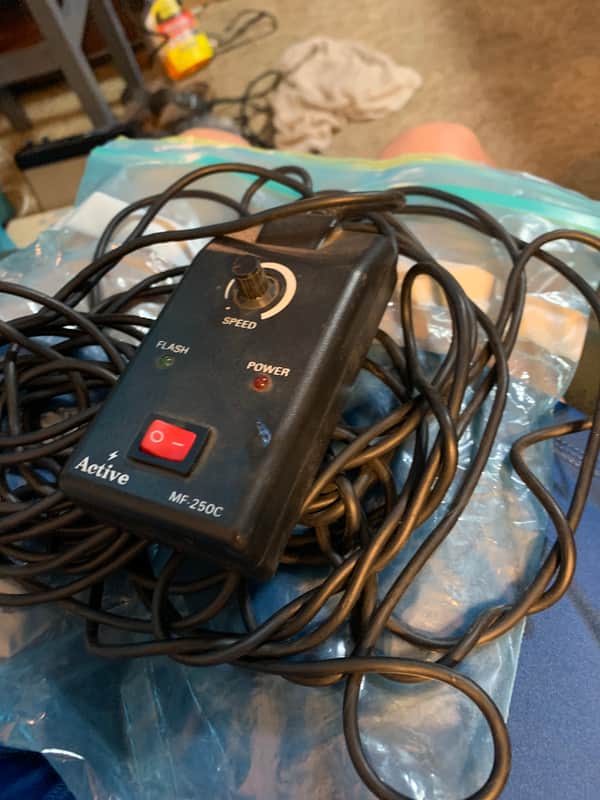 American DJ S-10S Strobe Light Remote Control 2010s - Silver image 1