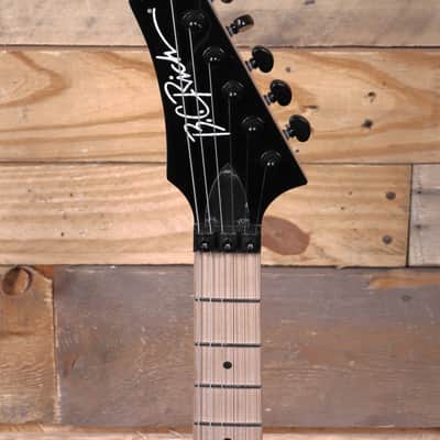 BC Rich Gunslinger Retro II Electric Guitar Black w/ Floyd Rose image 6