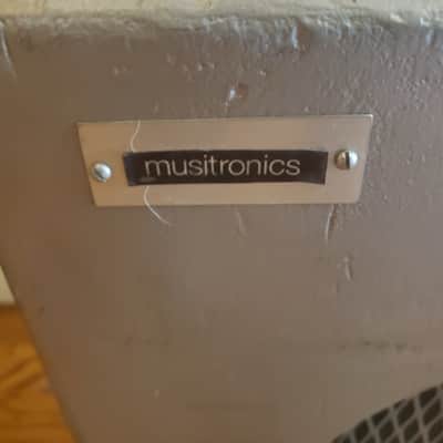Musitronic Tube Guitar Amp 1950's 60's Grey image 6