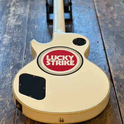 Greco Japanese EG-600 Alpine White Single Cut 1989 Custom MIJ w/ HSC image 2