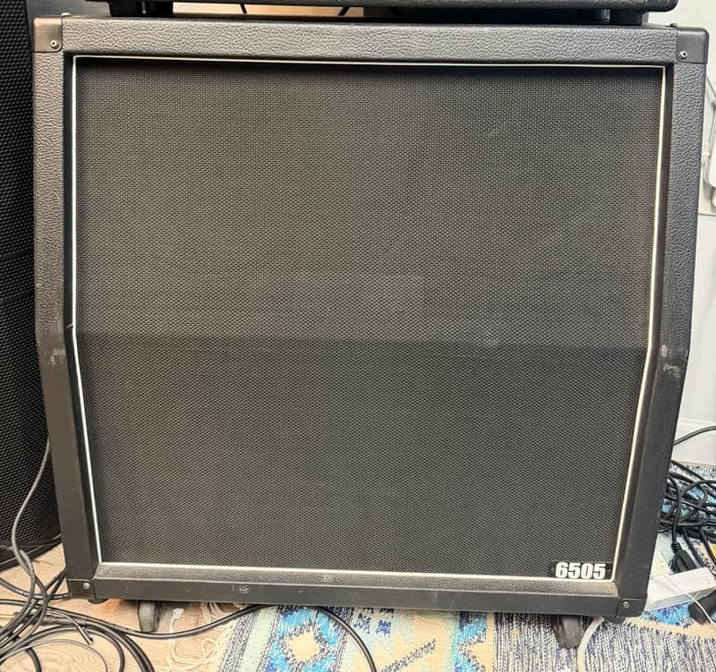 Peavey 6505 412 Slant 240-Watt 4x12" Guitar Speaker Cabinet 2010s - Black image 1