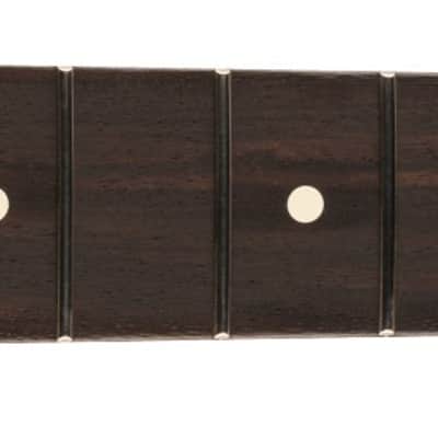 Fender Satin Roasted Maple Fat Telecaster Neck 22 Medium Jumbo Frets 9.5" U Shape image 2