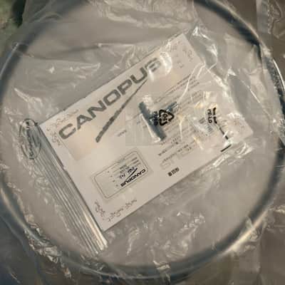 2026 Like-New: Canopus hollowed out Zelkova 14x5 snare, with new Japan-only semi-hard Canopus case, extras image 20
