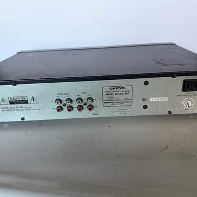 Onkyo EQ-101 7-Band Stereo Graphic Equalizer 1990s - Made in JAPAN image 6