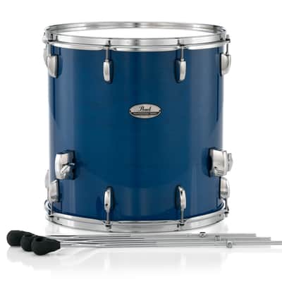 Pearl PMX Professional Series Maple 16x16" Sheer Blue Lacquer #113 Floor Tom Drum w/Legs | NEW | Authorized Dealer image 1