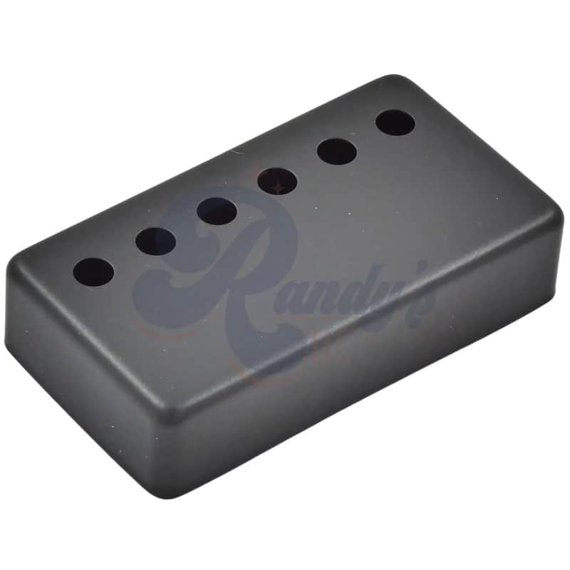 Advanced Plating 1879SBPC Humbucker Pickup Cover (49.2mm) - Fits Gibson®-Solar Black Powder Coat image 1