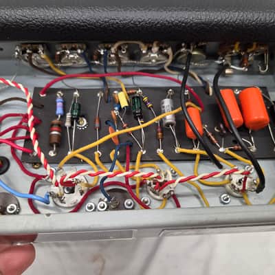 Custom Hand-Wired Vibro Champ 1x10 Combo Amp Clone (C016-A33) image 15