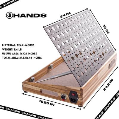Hands Custom Pedalboard Supreme  24" X 16" image 7